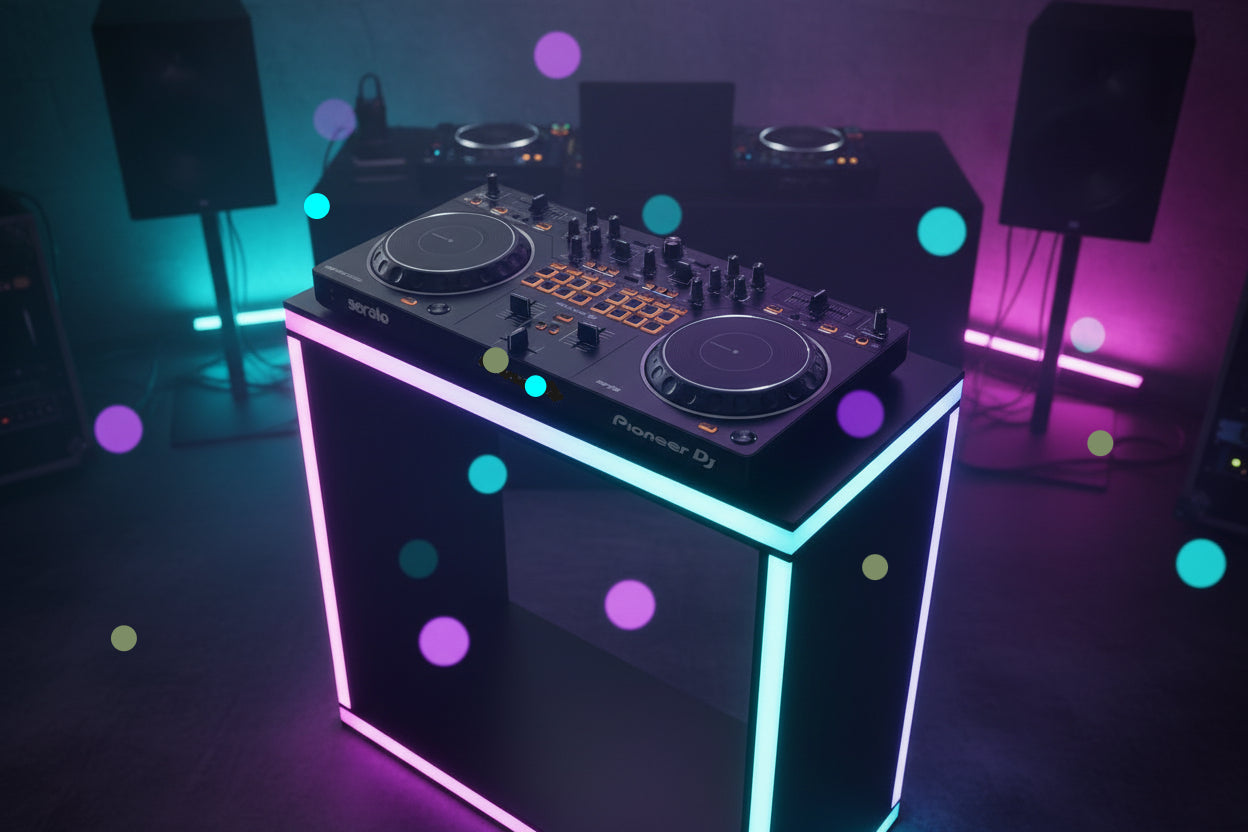 Pioneer DJ DDJ-REV1 2-deck Serato DJ Controller, Black