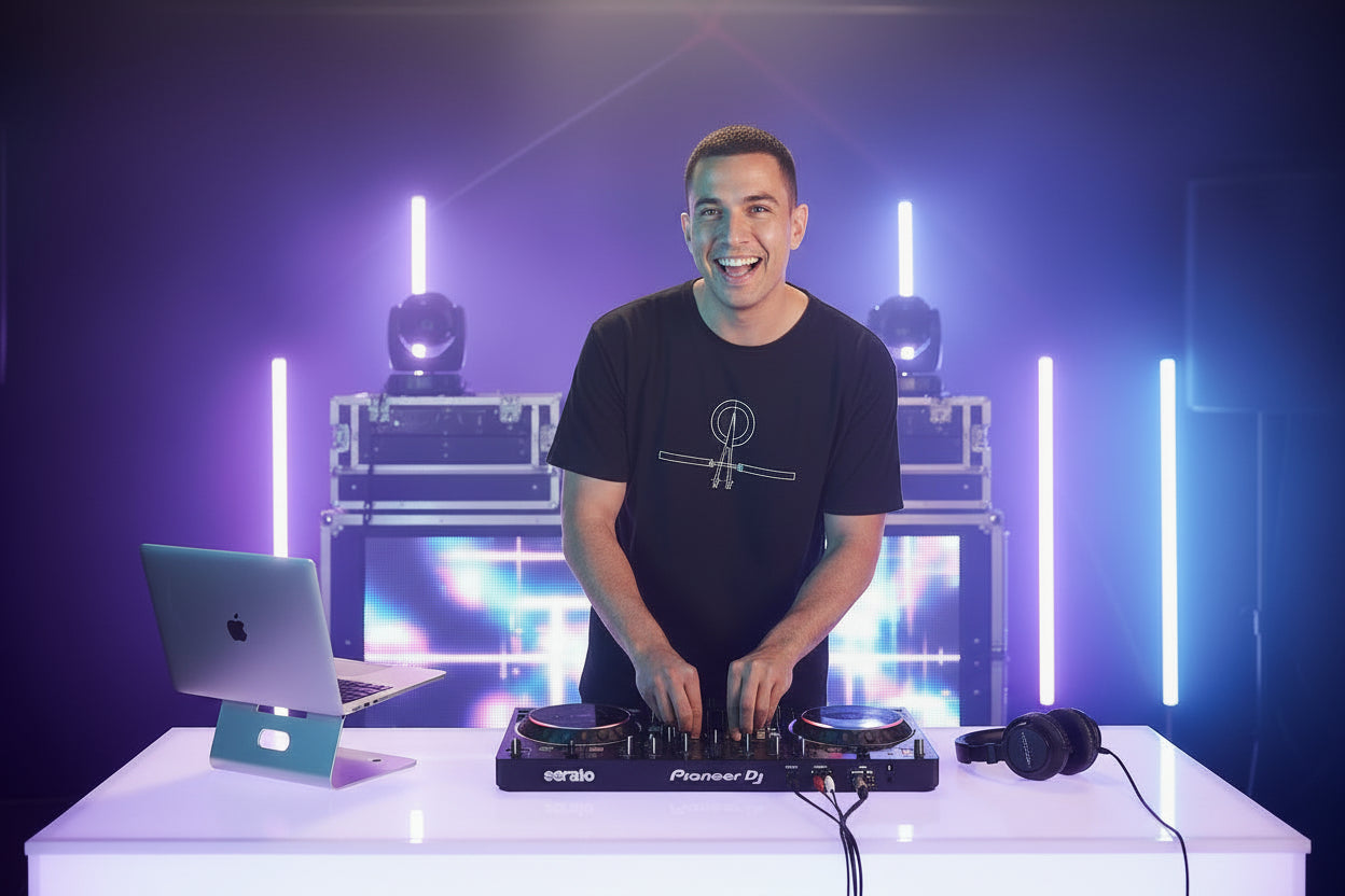 Pioneer DJ DDJ-REV1 2-deck Serato DJ Controller, Black