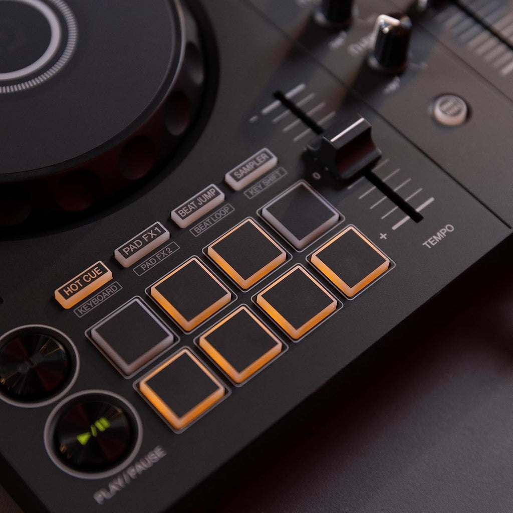 Pioneer DJ DDJ-FLX4 2-deck Rekordbox and Serato DJ Controller - Graphite