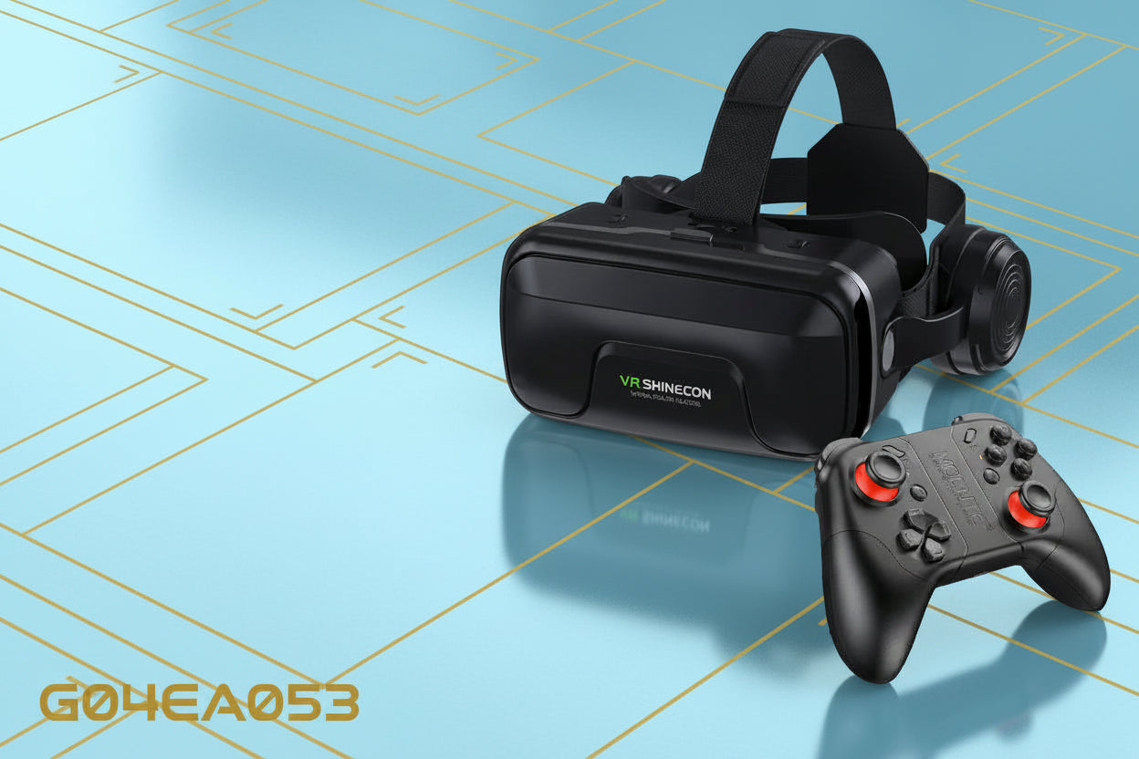 VR Shinecon Virtual Reality Glasses 3D For Smartphone Smart Phone Headset Goggles Binoculars Video Game Wirth Lens