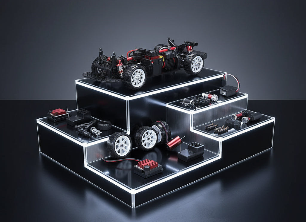 MJX Hyper Go 14303 - Auto RC Drift Brushless 4WD - Edición Rally de Alta Velocidad