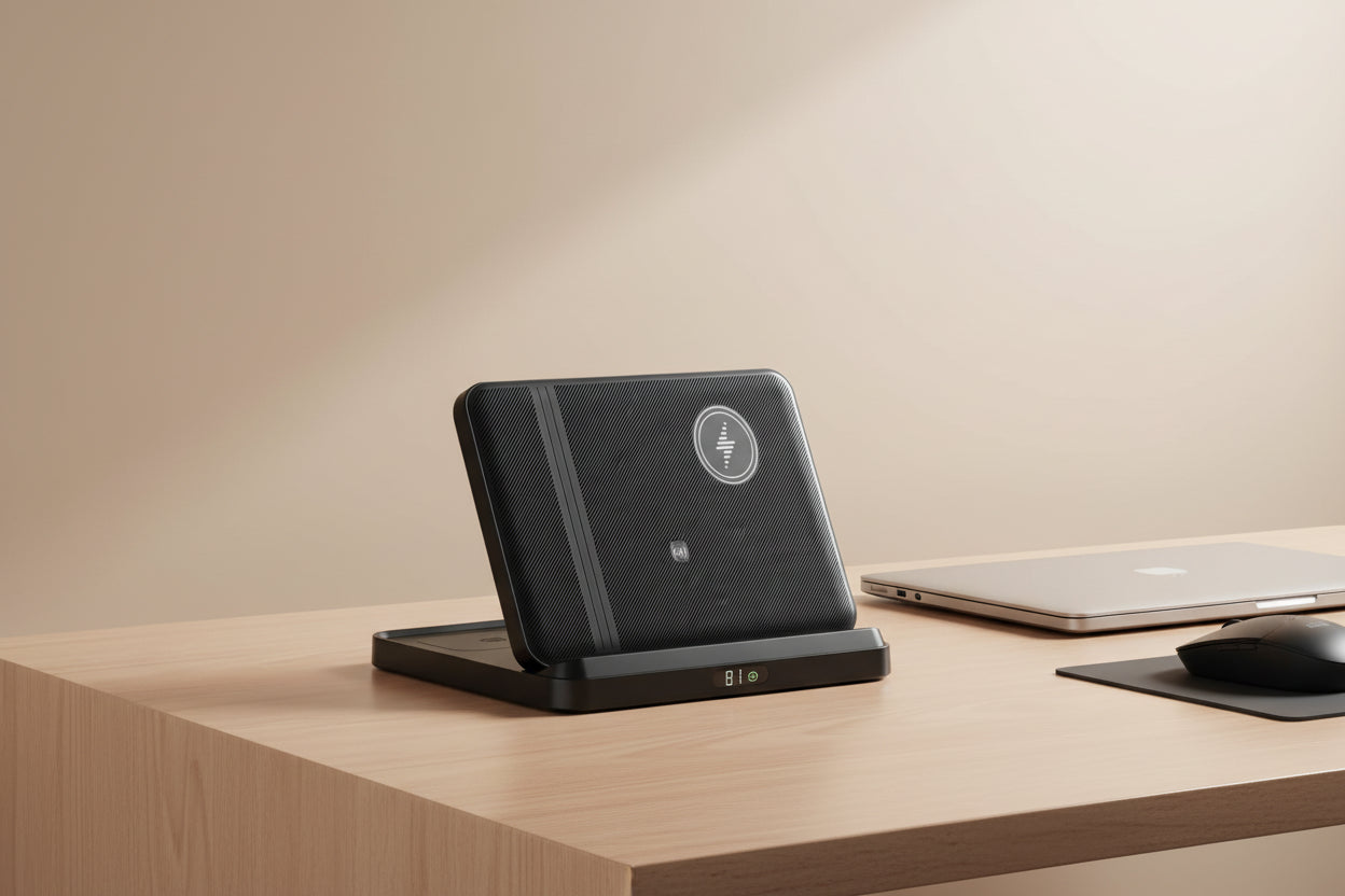 Estación de Carga 3 en 1 VIKEFON: Wireless Pro para Ecosistema Samsung