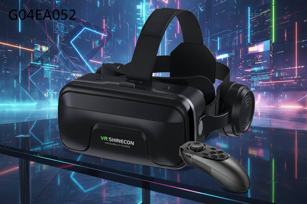 VR Shinecon Virtual Reality Glasses 3D For Smartphone Smart Phone Headset Goggles Binoculars Video Game Wirth Lens