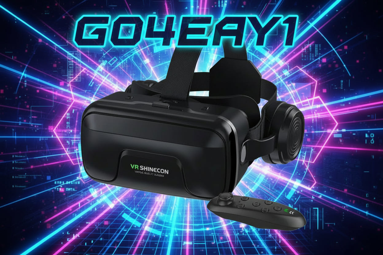 VR Shinecon Virtual Reality Glasses 3D For Smartphone Smart Phone Headset Goggles Binoculars Video Game Wirth Lens