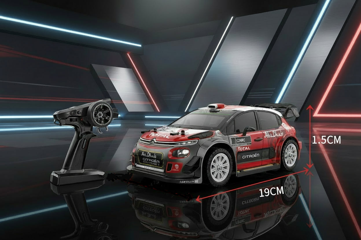 MJX Hyper Go 14303 - Auto RC Drift Brushless 4WD - Edición Rally de Alta Velocidad