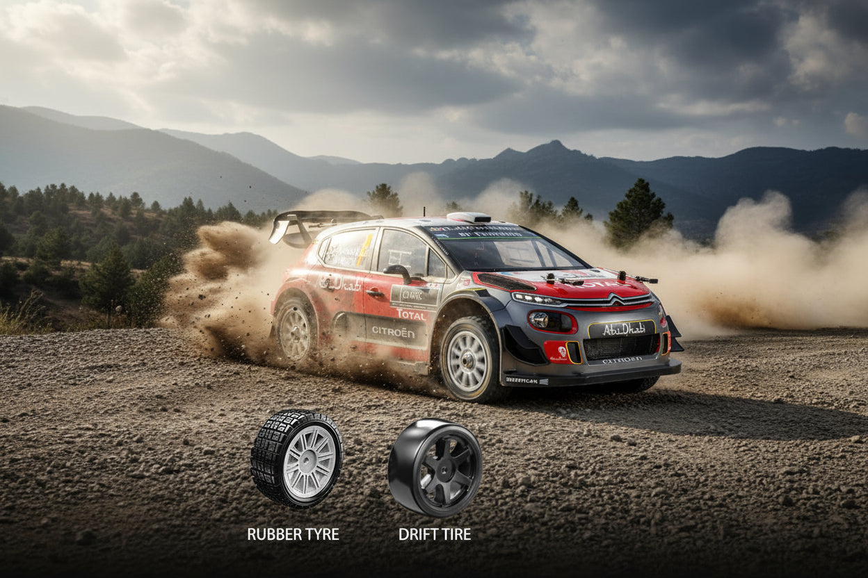 MJX Hyper Go 14303 - Auto RC Drift Brushless 4WD - Edición Rally de Alta Velocidad