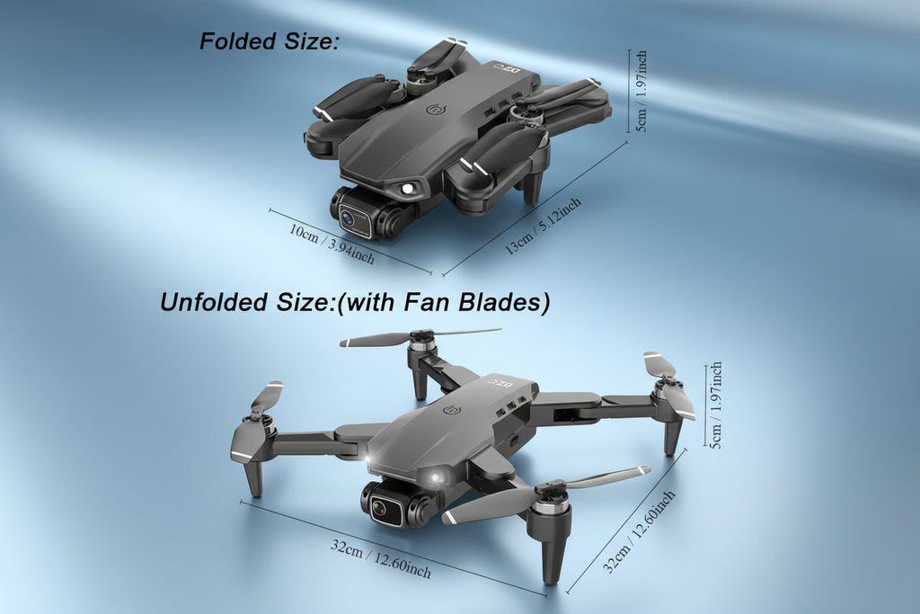 Drone L900 Pro 4K: Cámara Dual, GPS y Motor Sin Escobillas - Wifi-5G