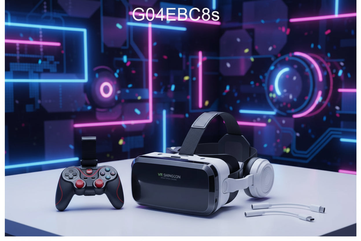 VR Shinecon Virtual Reality Glasses 3D For Smartphone Smart Phone Headset Goggles Binoculars Video Game Wirth Lens