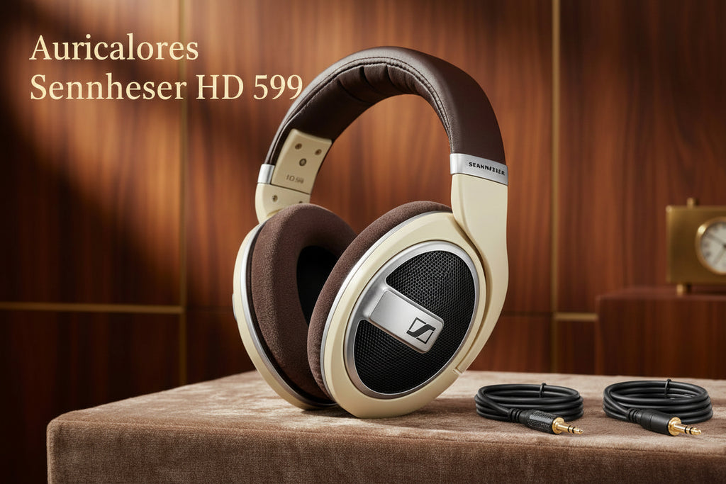 Sennheiser HD 599 SE Headphones, Premium Design.