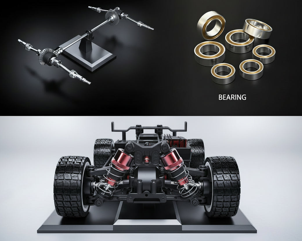 MJX Hyper Go 14303 - Auto RC Drift Brushless 4WD - Edición Rally de Alta Velocidad