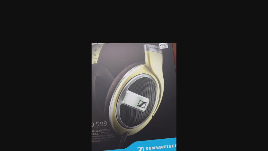 Sennheiser HD 599 SE Headphones, Premium Design.